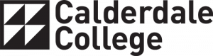 Calderdale College Black Logo 1